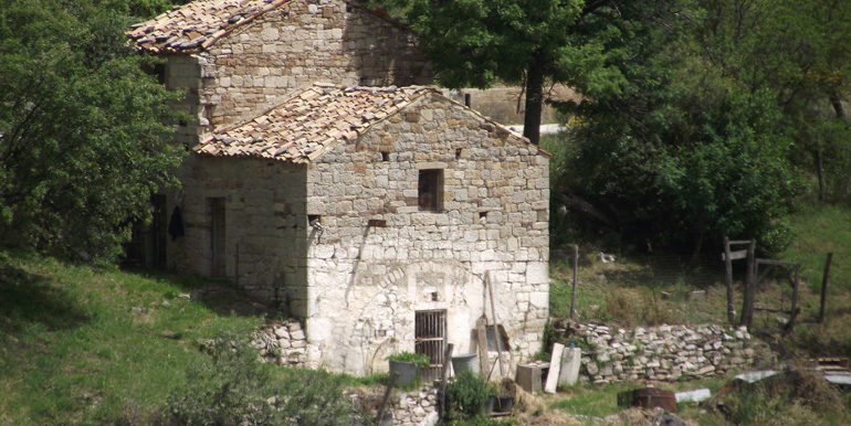 stone country house