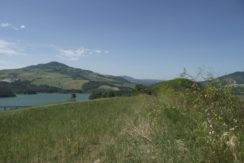 land overlooking the lake