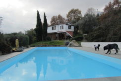 villa with pool